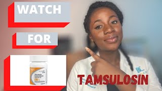 Tamsulosin Flomax side effects BPHOveractive bladderimportant infolower urinary tract symptoms [upl. by Bibi]