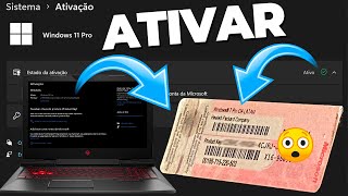 ATIVAR o Windows de GRAÇA Sem PROGRAMAS  EM 1 MINUTO COM MÉTODO OFICIAL MICROSOFT [upl. by Hayyikaz]