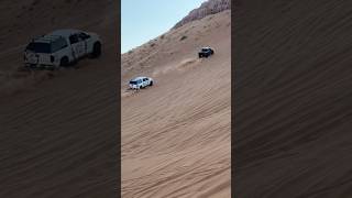 abudhabi Ford F150raptor vs Tuned Toyota Tundra in Sharjah Dunes [upl. by Tor]