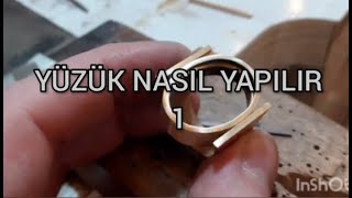 YÜZÜK NASIL YAPILIR 1 A [upl. by Emmy789]