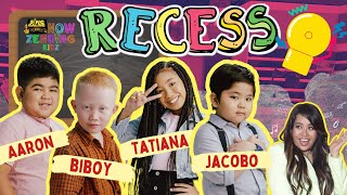 Now Zending Recess Ate Zendee with Singkulits Jacobo Tatiana Biboy and Aaron [upl. by Aneeles]