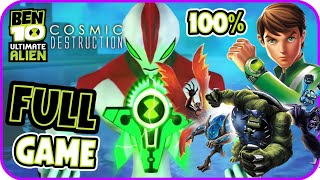 Ben 10 Cosmic Destruction Walkthrough 100 FULL GAME Longplay PS3 X360 PS2 PSP Wii [upl. by Enylcaj]