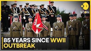 Poland marks 85th anniversary of World War II  Latest English News  WION [upl. by Vine327]