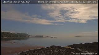 24 June 2024  Aberdour WeatherCam Timelapse [upl. by Abihsot]