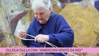 OLLOLAI SULLA CNN quotAMERICANI VENITE DA NOIquot [upl. by Leval]