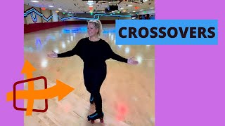 How to Do Crossovers on Roller Skates [upl. by Ydok]