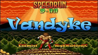 Vandyke Arcade Speedrun  2P  1717 WR 5553116 [upl. by Aitak]