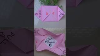 Easy EID Origami Paper✉️envelope for kids origami satisfying eid trending youtubeshorts shorts [upl. by Jamill]