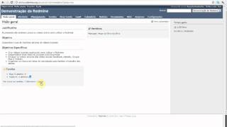 Redmine 03  Nível Básico  Módulo Visão Geral [upl. by Nakada]