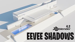 Blender 42  Eevee Shadows Without Sun in One Click [upl. by Ahsatin189]