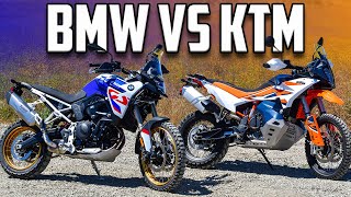 BMW F 900 GS vs KTM 890 Adventure R  ADV Comparison  Cycle News [upl. by Nasar]