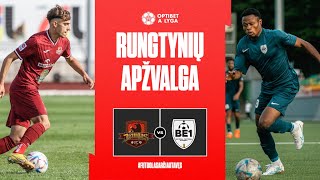 Pereinamųjų rungtynių santrauka „Džiugas“ – „BE1 NFA“ 20231125 [upl. by Royall25]