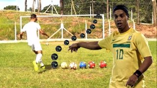 DESAFIO DO TRAVESSÃO A LA RONALDINHO GAUCHO  70 MIL LIKES [upl. by Edaj247]