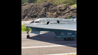 Amazing of B2 Spirit of Florida Shows takeoff from Short Runway [upl. by Yaned]