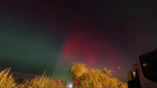 Polarlichter über der Börde als Zeitraffer Timelapse [upl. by Annahsirhc346]