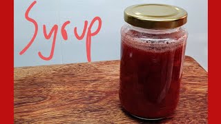 Korean Strawberry Syrup Recipe [upl. by Nalek]