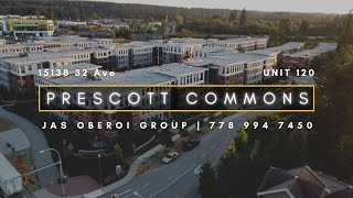 PRESCOTT COMMONS  499000 Condo Tour  15138 34 Ave Surrey BC [upl. by Lonergan]