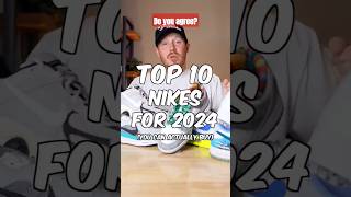 Top 10 nikes of 2024 sneakers fyp viralshorts youtubeshorts sneakerheads kicks nike shoes [upl. by Mira396]