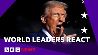 What Donald Trumps win means for Ukraine Middle East Russia and UK  BBC News [upl. by Ilka]