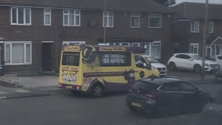 Whippy brothers ice cream van is back playing Yankee Doodle Mercedes Sprinter MK2 [upl. by Fredella]