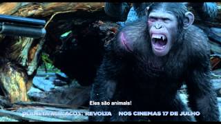 quotPlaneta dos Macacos A Revoltaquot  TV Spot 4 Portugal [upl. by Eirod]