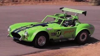 Pikes Peak Hill Climb 2010  Randy Schranz  2010 Propane Powered Shelby Cobra [upl. by Bough191]