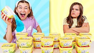 Don’t Choose the Wrong Butter Slime Challenge  JKrew [upl. by Phineas]