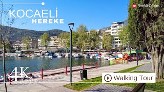 4K Kocaeli Hereke City Virtual Walking Tour  April 2024 [upl. by Griffin819]