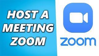 How to Host a Zoom Meeting for the First Time UPDATED  How to use Zoom [upl. by Meri493]