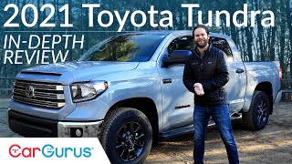 2021 Toyota Tundra Review The last old pickup  CarGurus [upl. by Crystal841]