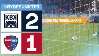 Kristiansund BK 2  1 Sandefjord  Høydepunkter [upl. by Alyakam958]