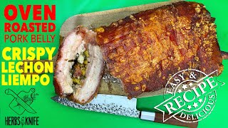 CRISPY LECHON LIEMPO  OVEN ROASTED PORK BELLY [upl. by Certie]