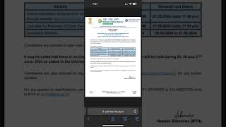 CSIR NET JUNE 2024 Update  Application form date extended csirnetjune2024 csirnet csir ugcnet [upl. by Sadiras]