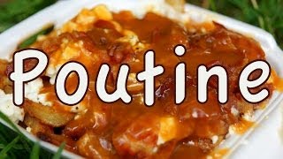 Eating Poutine Taste Test Challenge in Montreal Quebec Canada [upl. by Basil]