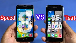 iPhone SE 2020 vs iPhone 8 Speed Test in 2024🤯 [upl. by Barren]