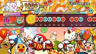 Taiko no Tatsujin Rhythm Festival PC xi  FREEDOM DiVE Oni Full Combo [upl. by Fong]