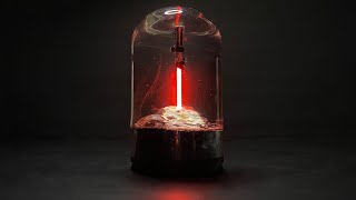 Could Vader’s Lightsaber do this  Epoxy Resin Art [upl. by Ynohtna536]