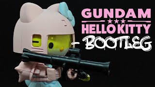 HELLO KITTY ZAKU II GUNPLA BOOTLEG ⚠️ 家族でガンプラを作ります！ [upl. by Reppart491]