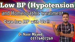 Low BP Homeopathic treatmentDrNasirMajeed DrkirtivikramsinghDrUmangKhanna [upl. by Zachary]