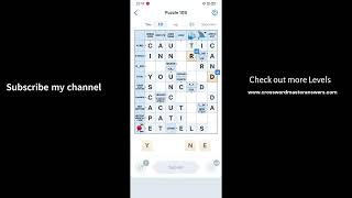 Crossword Master Level 109 Answers  Crossword Master Puzzle 109 [upl. by Eiramanad101]