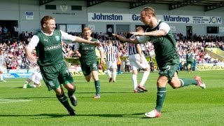 Leigh Griffiths Second Goal St Mirren 12 Hibernian 18082012 [upl. by Gemmell]