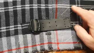 Making a kilt in real time tutorial part 24 [upl. by Lothaire]