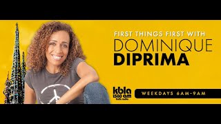 First Things First wDominique DiPrima  LIVE  8 AM [upl. by Gilchrist]