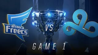 AFS vs C9  Quarterfinal Game 1  World Championship  Afreeca Freecs vs Cloud9 2018 [upl. by Cobbie510]