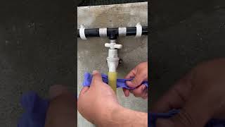 Tips to tighten water hose education short [upl. by Sellers]