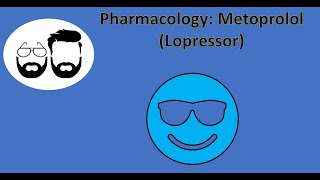 NCLEX Prep Pharmacology Metoprolol Lopressor [upl. by Eimmot]