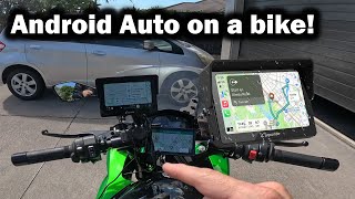 Carpuride W502 vs Zumo XTXT2  Apple CarPlay amp Android Auto for Motorcycles is a gamechanger [upl. by Aseuqram313]