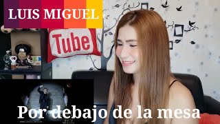 LUIS MIGUEL  POR DEBAJO DE LA MESA reaction [upl. by Kenweigh]