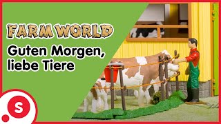 Schleich  Farm World  Guten Morgen liebe Tiere [upl. by Leiuqeze]