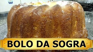 BOLO DE LARANJA DA SOGRA MUITO FOFO SEM BATEDEIRA SEM LIQUIDIFICADOR MUITO FÁCIL [upl. by Gerlac]